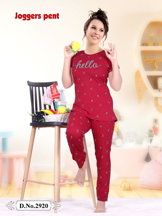 Kavyansika Pocket Friendly 232 Nightdress Latest Fancy Night Wear Collection